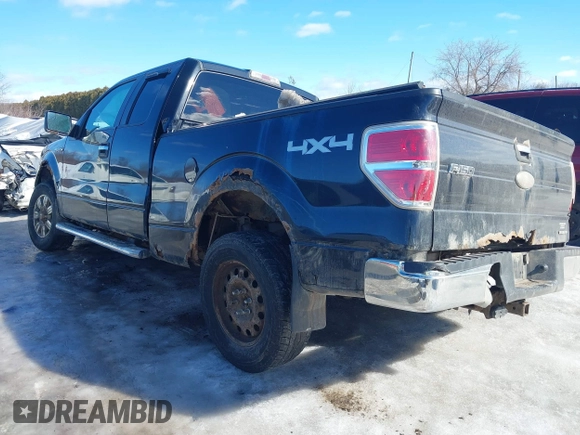 2012 Ford F-150 XL with VIN 1FTFX1EF8CFA52034, listed as a IAAI auction lot 41634186 with 168,533 mi miles. Bid and sale history available at carsss.com. Image 3.