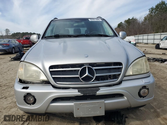 2001 Mercedes-Benz M-Class AMG with VIN 4JGAB74E21A227338, listed as a Copart auction lot 46991495 with 252,783 mi miles and Clean Title. Bid and sale history available at carsss.com. Image 5.