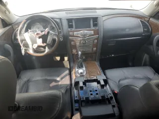 2015 Infiniti QX80 with VIN JN8AZ2NC2F9371470, listed as a Copart auction lot 70586774 with 136,169 mi miles and Salvage Title. Bid and sale history available at carsss.com. Image 8.