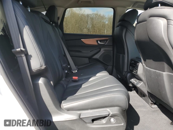 2022 Acura MDX with VIN 5J8YE1H34NL001829, listed as a Copart auction lot 51381795 with 50,698 mi miles and Salvage Title. Bid and sale history available at carsss.com. Image 12.