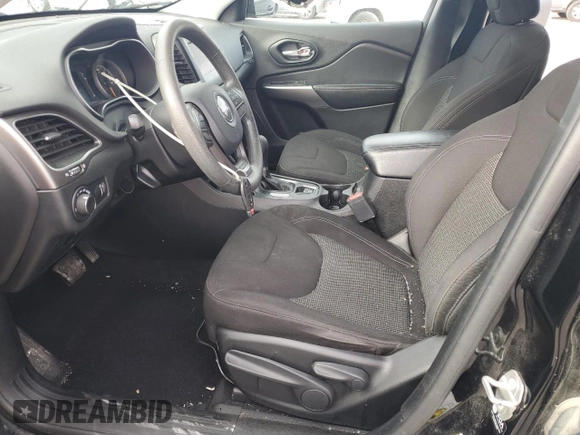 2021 Jeep Cherokee Latitude с VIN 1C4PJLCB4MD189342, выставлен на аукционе Copart как лот 57910915 с пробегом 66 487 миль миль и Списание • Salvage title. История ставок и продаж доступна на DreamBid. Изображение 7.