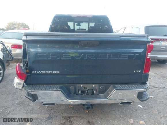 2019 Chevrolet Silverado 1500 LTZ with VIN 1GCUYGED9KZ127164, listed as a IAAI auction lot 40145862 with 101,408 mi miles. Bid and sale history available at carsss.com. Image 16.
