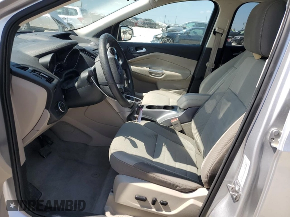2015 Ford Escape SE with VIN 1FMCU0GX5FUC43739, listed as a Copart auction lot 71996704 with 56,561 mi miles and Salvage Title. Bid and sale history available at carsss.com. Image 7.
