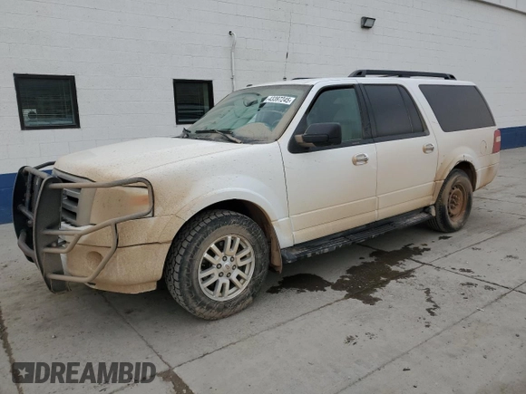 2011 Ford Expedition EL XLT with VIN 1FMJK1J54BEF49197, listed as a Copart auction lot 43397245 with 184,974 mi miles and Clean Title. Bid and sale history available at carsss.com. Image 1.