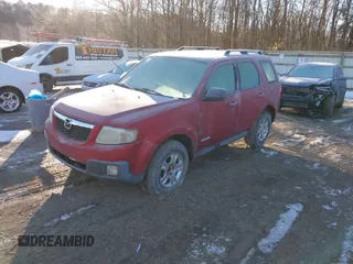 2008 Mazda Tribute ES with VIN 4F2CZ06168KM04987, listed as a IAAI auction lot 41267866 with 177,894 mi miles. Bid and sale history available at carsss.com. Image 6.