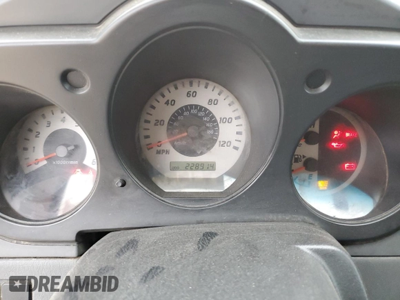 2004 Nissan Frontier XE with VIN 1N6ED29X64C410535, listed as a Copart auction lot 54222955 with 228,914 mi miles and Salvage title. Bid and sale history available at DreamBid. Image 9.
