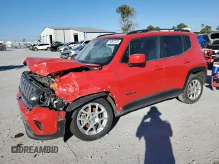 2019 Jeep Renegade Latitude with VIN ZACNJABB1KPK11306, listed as a Copart auction lot 46525325 with 120,419 mi miles and Salvage title. Bid and sale history available at DreamBid. Image 1.
