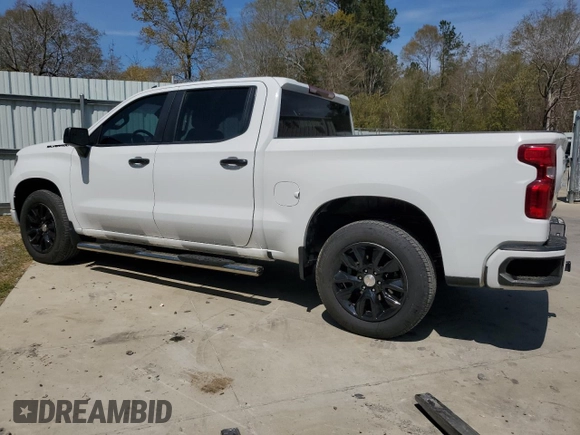 2022 Chevrolet Silverado 1500 Custom with VIN 3GCPABEK5NG576235, listed as a Copart auction lot 51157465 with 50,811 mi miles and Clean Title. Bid and sale history available at DreamBid. Image 2.