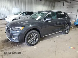 2021 Audi Q5 Premium Plus z VIN WA1BAAFYXM2052152, wystawiony jako Copart lot #59048825 z przebiegiem 65 191 mil mil oraz Szkoda całkowita • Salvage title. Historia ofert i sprzedaży dostępna na DreamBid. Obrazek 1.