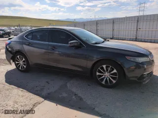 2015 Acura TLX Tech with VIN 19UUB1F53FA026164, listed as a Copart auction lot 52937515 with 131,652 mi miles and Salvage Title. Bid and sale history available at carsss.com. Image 4.