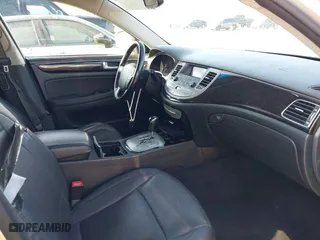 2013 Hyundai Genesis 3.8L with VIN KMHGC4DD2DU235455, listed as a IAAI auction lot 42024961 with 91,673 mi miles. Bid and sale history available at carsss.com. Image 5.