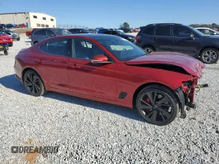 2023 Genesis G70 3.3T with VIN KMTG54TE4PU113825, listed as a Copart auction lot 83207564 with 10,123 mi miles and Salvage Title. Bid and sale history available at DreamBid. Image 4.