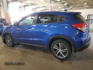 2022 Honda HR-V EX-L with VIN 3CZRU6H7XNM713020, listed as a Copart auction lot 71273494 with 53,226 mi miles and Salvage Title. Bid and sale history available at carsss.com. Image 2.