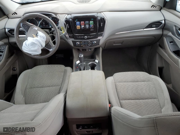 2018 Chevrolet Traverse LT Cloth with VIN 1GNEVGKW5JJ247289, listed as a Copart auction lot 45715455 with 121,425 mi miles and Non Repairable. Bid and sale history available at carsss.com. Image 8.
