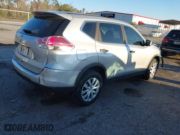 2016 Nissan Rogue S with VIN JN8AT2MV5GW143387, listed as a IAAI auction lot 41587721 with 112,281 mi miles. Bid and sale history available at carsss.com. Image 4.