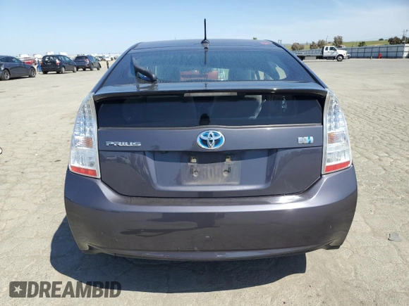 2010 Toyota Prius II with VIN JTDKN3DU3A0181413, listed as a Copart auction lot 53153115 with 107,110 mi miles and Salvage Title. Bid and sale history available at carsss.com. Image 6.