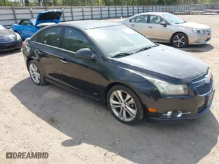 2012 Chevrolet Cruze LTZ with VIN 1G1PH5SC9C7272191, listed as a IAAI auction lot 42072441 with 150,080 mi miles. Bid and sale history available at carsss.com. Image 1.