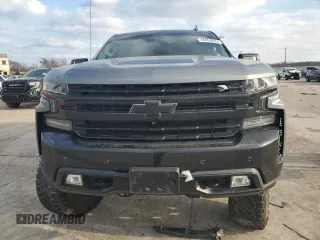 2021 Chevrolet Silverado 1500 LTZ with VIN 3GCUYGED0MG346971, listed as a Copart auction lot 44255635 with 51,534 mi miles and Salvage Title. Bid and sale history available at DreamBid. Image 5.