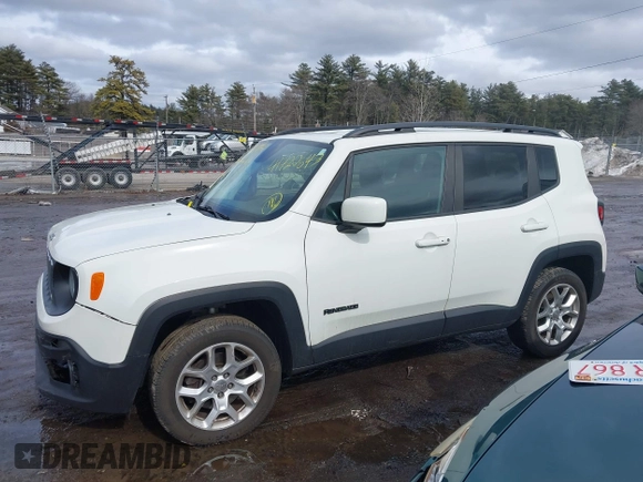 2017 Jeep Renegade Latitude with VIN ZACCJBBB2HPF77848, listed as a IAAI auction lot 41720643 with 145,308 mi miles. Bid and sale history available at carsss.com. Image 14.