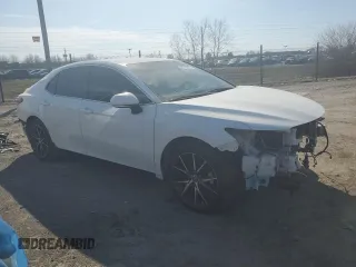 2023 Toyota Camry SE with VIN 4T1G11AK3PU788840, listed as a Copart auction lot 48715655 with 28,538 mi miles and Salvage Title. Bid and sale history available at carsss.com. Image 4.