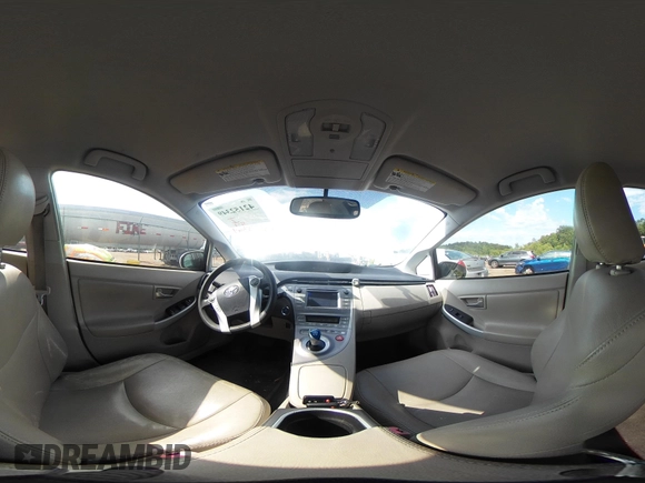 2012 Toyota Prius One with VIN JTDKN3DU4C1600897, listed as a IAAI auction lot 42152349 with 185,611 mi miles. Bid and sale history available at carsss.com. Image 18.