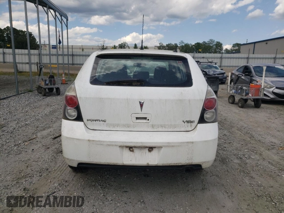 2009 Pontiac Vibe w/1SA with VIN 5Y2SP67879Z406188, listed as a Copart auction lot 56597574 with 136,560 mi miles and Clean Title. Bid and sale history available at carsss.com. Image 6.