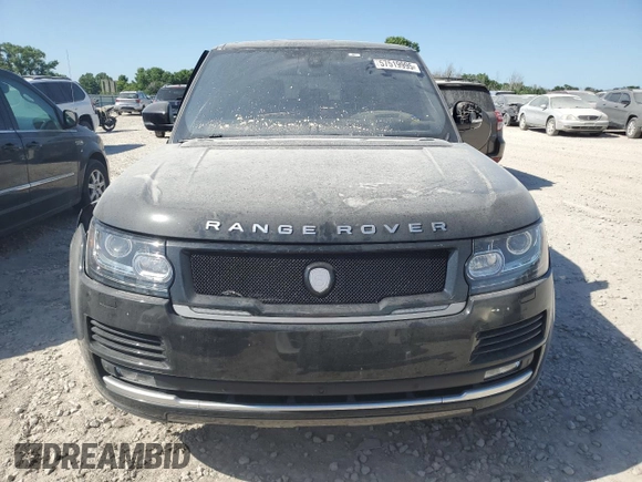2016 Land Rover Range Rover HSE z VIN SALGS2KF4GA259948, wystawiony jako Copart lot #57519995 z przebiegiem 65 151 mil mil oraz Szkoda całkowita • Salvage title. Historia ofert i sprzedaży dostępna na DreamBid. Obrazek 5.
