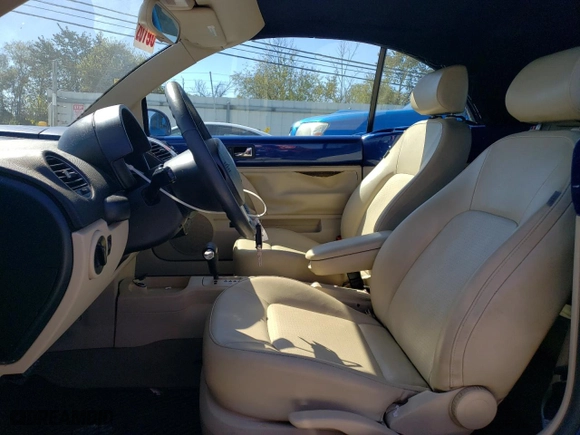 2008 Volkswagen New Beetle Convertible SE with VIN 3VWRF31Y08M403459, listed as a Copart auction lot 74253354 with 53,991 mi miles and Salvage Title. Bid and sale history available at carsss.com. Image 7.