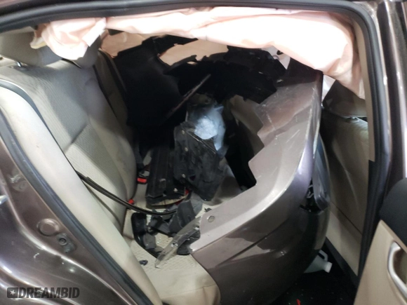 2014 Honda Civic Sedan LX with VIN 2HGFB2F56EH539097, listed as a Copart auction lot 48557445 with 118,513 mi miles and Salvage Title. Bid and sale history available at carsss.com. Image 10.
