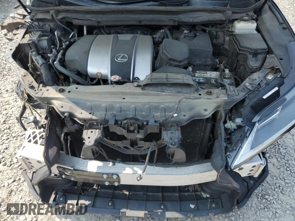2020 Lexus RX 350 with VIN 2T2HZMDA5LC228570, listed as a Copart auction lot 60643225 with 134,118 mi miles and Salvage title. Bid and sale history available at DreamBid. Image 12.