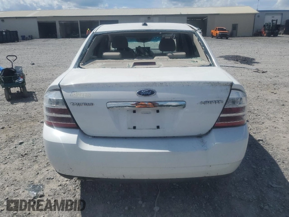 2008 Ford Taurus Limited with VIN 1FAHP25WX8G133025, listed as a Copart auction lot 56471334 with 53,445 mi miles and Salvage Title. Bid and sale history available at carsss.com. Image 6.