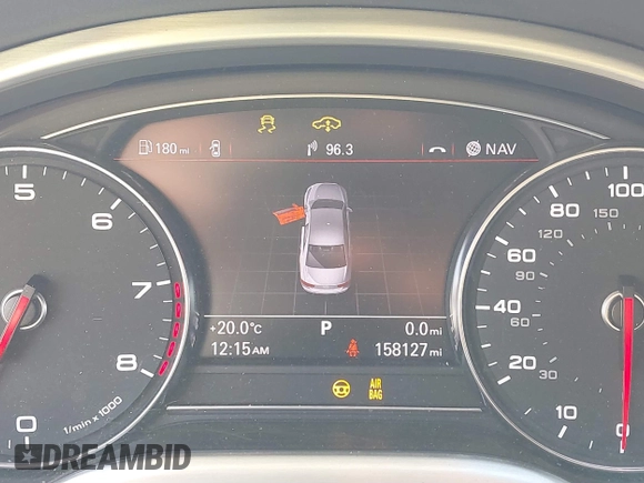 2011 Audi A8 with VIN WAUAVAFD6BN023937, listed as a IAAI auction lot 41288464 with 158,127 mi miles and . Bid and sale history available at DreamBid. Image 15.