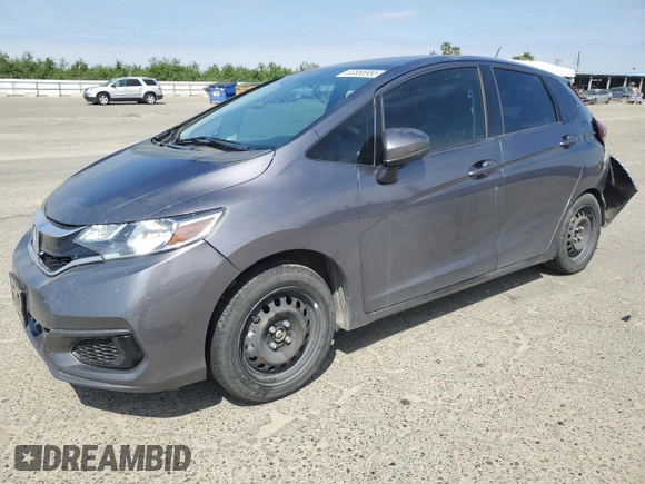 2020 Honda Fit LX with VIN 3HGGK5H40LM733567, listed as a Copart auction lot 53866985 with 86,486 mi miles and Salvage Title. Bid and sale history available at carsss.com. Image 1.