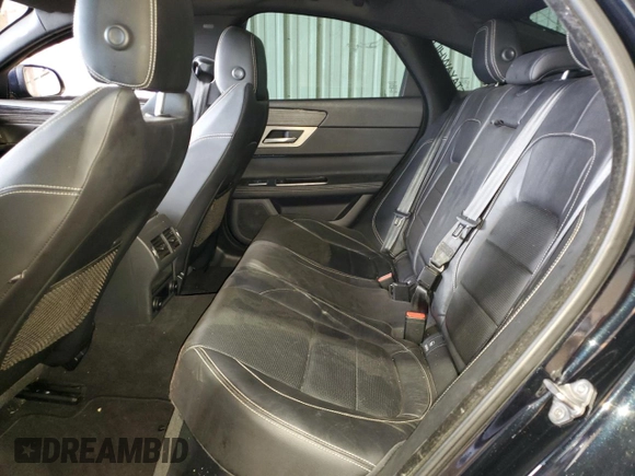 2017 Jaguar XF S with VIN SAJBG4BV1HCY37243, listed as a Copart auction lot 42147675 with 92,250 mi miles and Salvage Title. Bid and sale history available at carsss.com. Image 10.