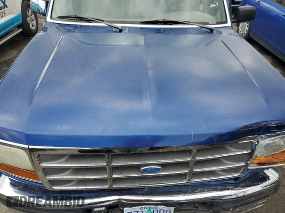 1996 Ford F-150 z VIN 1FTEX14H8TKA28287, wystawiony jako Copart lot #57454015 z przebiegiem 153 005 mil mil oraz Szkoda całkowita • Salvage title. Historia ofert i sprzedaży dostępna na DreamBid. Obrazek 11.