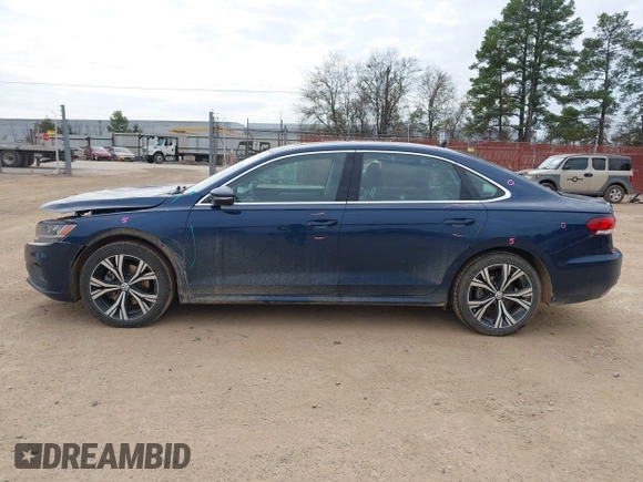 2021 Volkswagen Passat SE z VIN 1VWSA7A37MC009030, wystawiony jako IAAI lot #41172489 z przebiegiem 70 100 mil mil oraz . Historia ofert i sprzedaży dostępna na DreamBid. Obrazek 15.