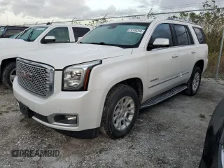 2017 GMC Yukon Denali with VIN 1GKS2CKJ8HR268378, listed as a Copart auction lot 76104244 with 85,285 mi miles and Non Repairable. Bid and sale history available at carsss.com. Image 1.