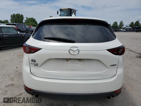 2018 Mazda CX-5 Grand Touring with VIN JM3KFBDM7J0302037, listed as a Copart auction lot 63021845 with Not provided miles and Salvage title. Bid and sale history available at DreamBid. Image 6.