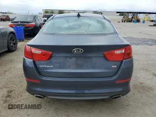 2015 Kia Optima LX with VIN KNAGM4A70F5562835, listed as a Copart auction lot 55532665 with 159,110 mi miles and Clean Title. Bid and sale history available at DreamBid. Image 6.