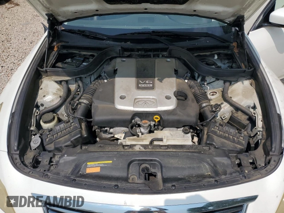 2013 Infiniti G37 Journey with VIN JN1CV6AP8DM714747, listed as a Copart auction lot 59539325 with 208,120 mi miles and Clean title. Bid and sale history available at DreamBid. Image 11.