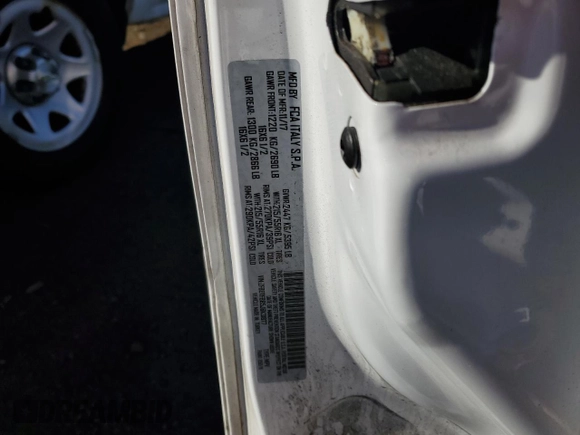 2018 Ram ProMaster City Cargo Van Tradesman SLT with VIN ZFBERFBB5J6K31877, listed as a Copart auction lot 88714065 with 102,204 mi miles and Clean Title. Bid and sale history available at carsss.com. Image 12.