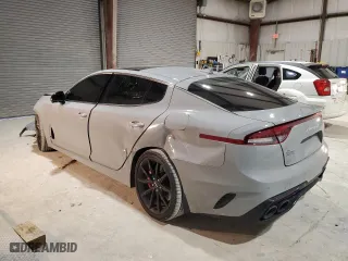 2023 Kia Stinger GT2 with VIN KNAE55LC4P6125453, listed as a Copart auction lot 86067154 with 30,619 mi miles and Salvage Title. Bid and sale history available at carsss.com. Image 2.