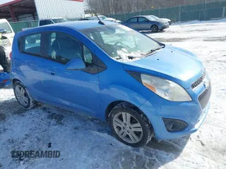 2014 Chevrolet Spark LT with VIN KL8CD6S93EC405672, listed as a IAAI auction lot 41398003 with 126,926 mi miles. Bid and sale history available at carsss.com. Image 1.
