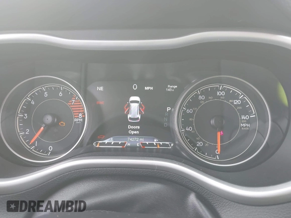 2017 Jeep Cherokee Trailhawk z VIN 1C4PJMBS2HW532974, wystawiony jako IAAI lot #42523785 z przebiegiem 74 272 mil mil oraz . Historia ofert i sprzedaży dostępna na DreamBid. Obrazek 7.