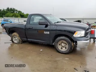 2013 Ram 1500 Tradesman with VIN 3C6JR6AG6DG586544, listed as a Copart auction lot 60459775 with 128,000 mi miles and Salvage title. Bid and sale history available at DreamBid. Image 4.