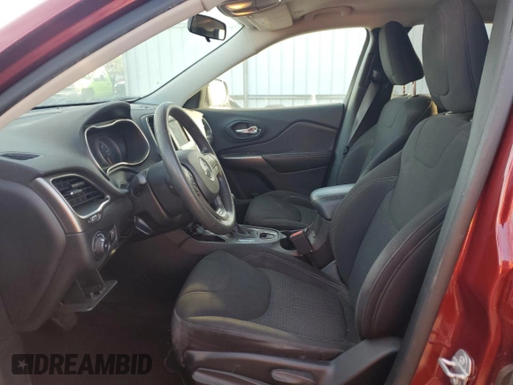 2019 Jeep Cherokee Latitude z VIN 1C4PJLCX9KD266456, wystawiony jako Copart lot #41812375 z przebiegiem 44 086 mil mil oraz Czysty tytuł • Clean title. Historia ofert i sprzedaży dostępna na DreamBid. Obrazek 7.