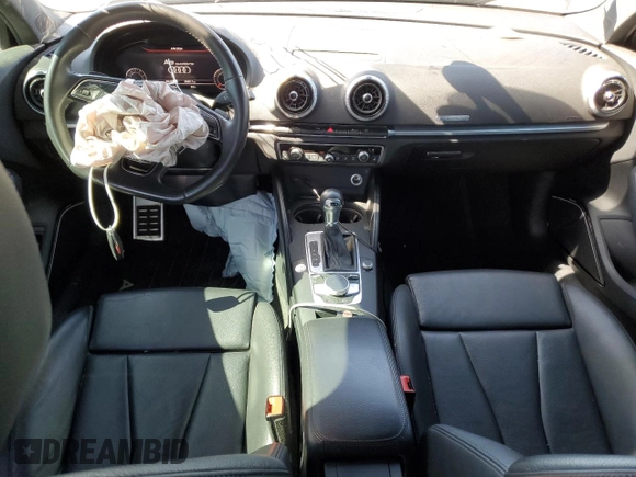 2018 Audi A3 Sedan Premium Plus with VIN WAUJ8GFF0J1030173, listed as a Copart auction lot 58265454 with 85,404 mi miles and Salvage Title. Bid and sale history available at carsss.com. Image 8.