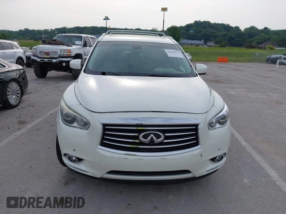 2015 Infiniti QX60 with VIN 5N1AL0MM6FC543767, listed as a IAAI auction lot 42409275 with 128,128 mi miles and . Bid and sale history available at DreamBid. Image 12.