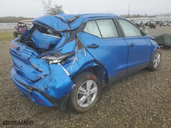 2024 Nissan Kicks S with VIN 3N1CP5BV1RL485332, listed as a Copart auction lot 50094935 with 0 mi miles and Salvage Title. Bid and sale history available at carsss.com. Image 3.