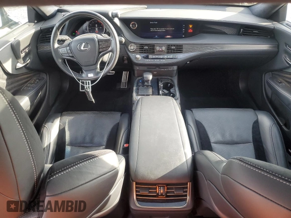 2018 Lexus LS 500 z VIN JTHC51FF2J5003985, wystawiony jako Copart lot #54126835 z przebiegiem 34 247 mil mil oraz Szkoda całkowita • Salvage title. Historia ofert i sprzedaży dostępna na DreamBid. Obrazek 8.
